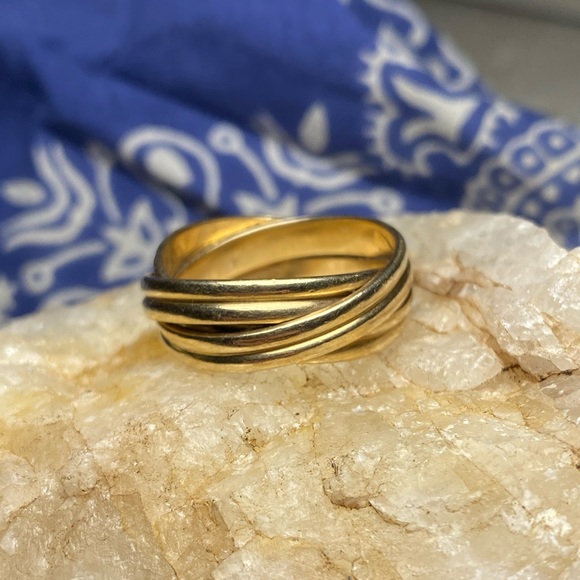 Artcarved 14k Yellow Gold Unisex Wrap Ring - Picture 2 of 5
